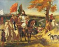 Eugène Ferdinand Victor Delacroix Arabes